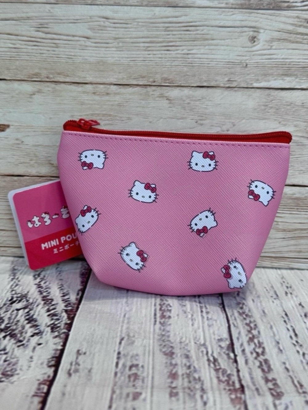 NWT Hello Kitty Mini Zippered Pouch
